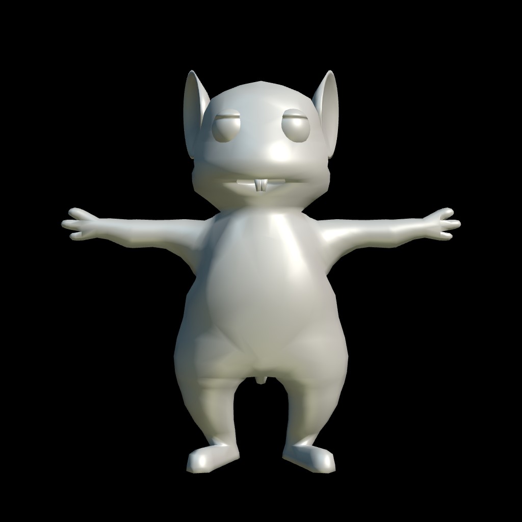 Low poly mouse preview image 1